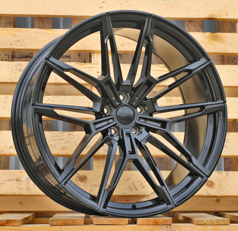 R18x9 5X120 ET 40 72.6 I0294 (BYD1677) Black (BL) For BMW (P1+Z3) (Rear+Front)
