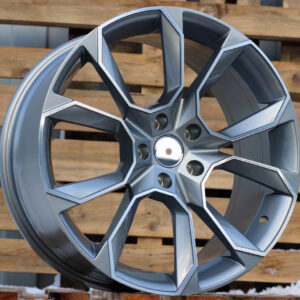 R16x6.5 5X112 ET 46 57.1 SK516 (BK5278) Grey Polished (MG) For SKODA (D5)