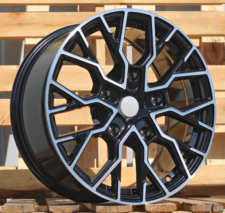 R18x8 5X160 ET 48 65.1 I5658 Black Polished (MB) For FORD (Z6+Z3)
