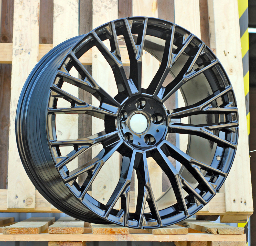 R22x10.5 5X112 ET 42 66.6 3S1111 (FBX269) Black (BL) For BMW (M) (HYBRID FORGED Rear+Front)