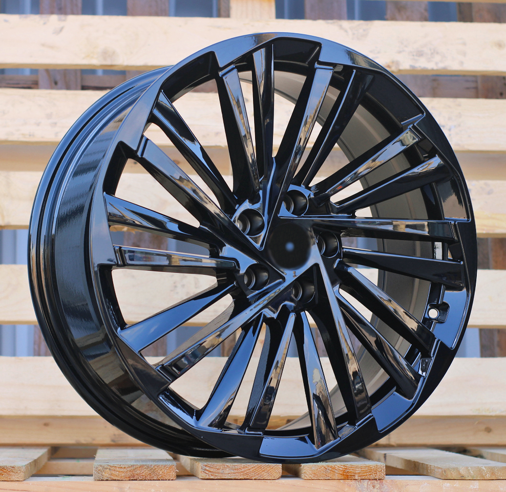 R18x7.5 5X112 ET 43 57.1 FBX261 Black (BL) For SKODA (P2) (HYBRID FORGED)
