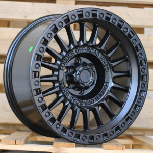 JT222_000000008737 R18x9 6X139.7 ET 0 110.1 JT222 Black Matt (BM) For 4X4 (K3)