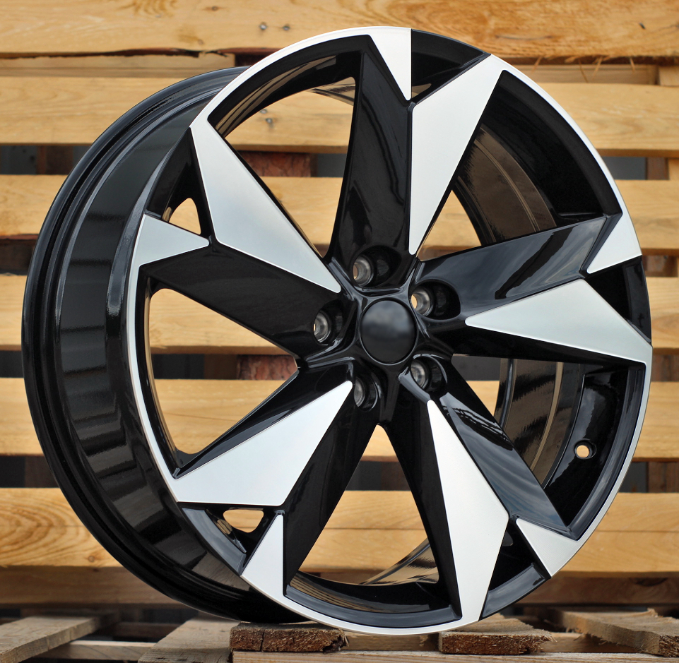 R18x7.5 5X112 ET 40 57.1 I5625 Black Polished (MB) For SKODA (K7) (Kodiaq NEW Model)
