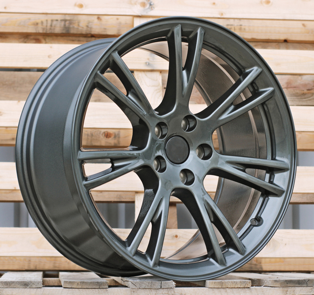R19x9.5 5X114.3 ET 45 64.1 D2049 (H3135F) Grey (GR) For TESLA (K7) (HYBRID FORGED Model Y)
