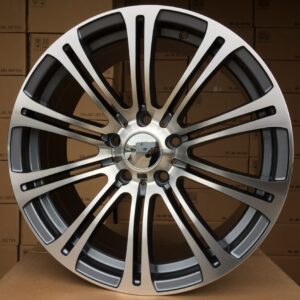 R17x7.5 5X120 ET 34 72.6 E568 (BK139) Grey Polished (MG) For BMW (R) ((AKC 75 Eur))