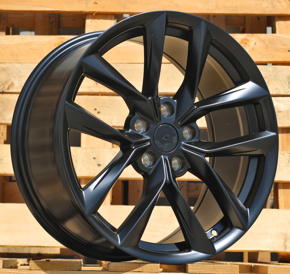 R18x8.5 5X114.3 ET 40 64.1 Y1168 Black Half Matt (BLHM) For TESLA (K4+P) (Model 3)