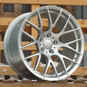 BY956_000000004166 R18x8 5X120 ET 34 72.6 BY956 Silver Shining (SS) For BMW (Z2) (Rear+Front)