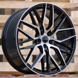 R19x8.5 5X108 ET 40 67.1 HX035 (B5902) Black Polished (MB) For HAXER (Z7)