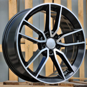 B5461_000000000181 R17x7.5 5X112 ET 45 66.6 B5461 Black Polished (MB) For MER (K4)