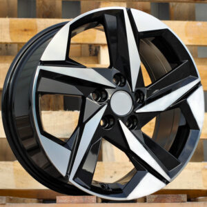 R15x6 5X114.3 ET 45 67.1 B1622 Black Polished (MB) For HYUND (Z2+M)