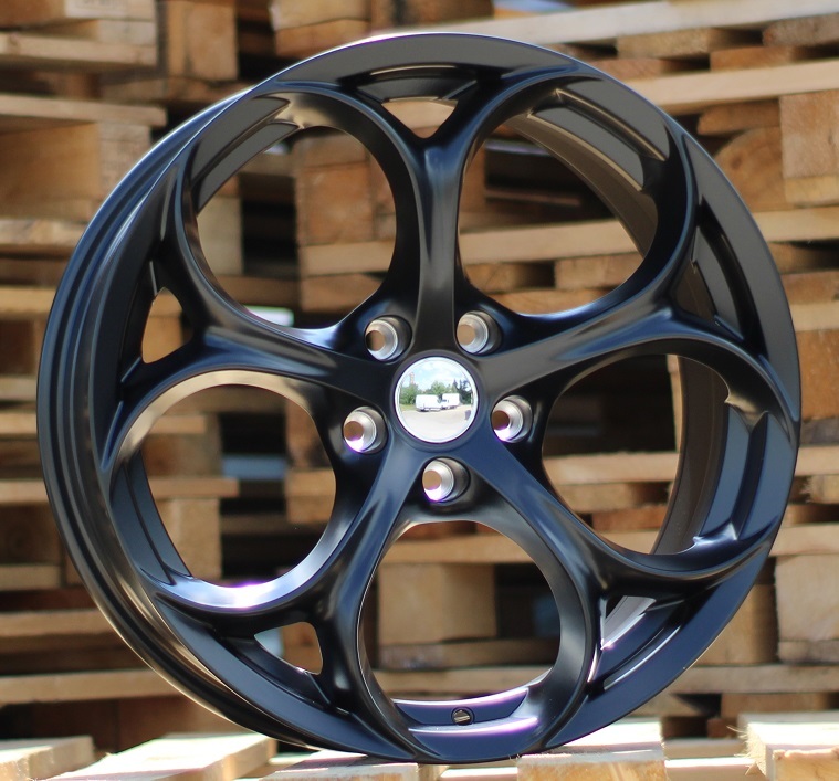 R18x8 5X110 ET 33 65.1 L1664 (1664188010S) Black Half Matt (BLHM) For ALFA (Z5+P1)