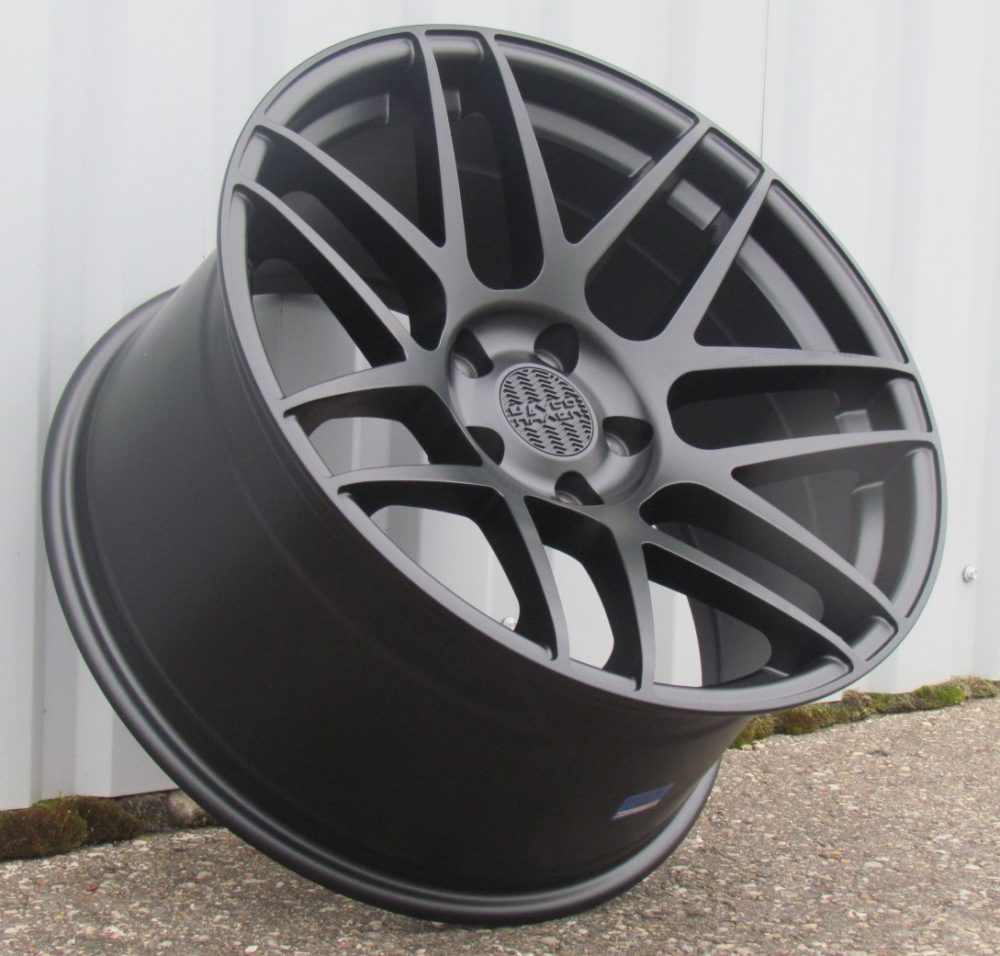 R19x10 5X120 ET 30 72.6 XF995 (HX022) Black Half Matt (BLHM) For HAXER (P1) (Rear+Front)