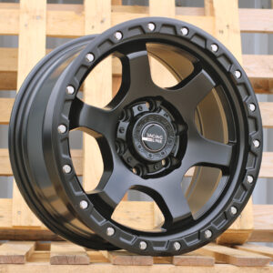 3S240_000000007854 R17x8.5 6X139.7 ET 10 106.1 3S240 Black Half Matt (BLHM) For 4X4 (D2) (HYBRID FORGED)