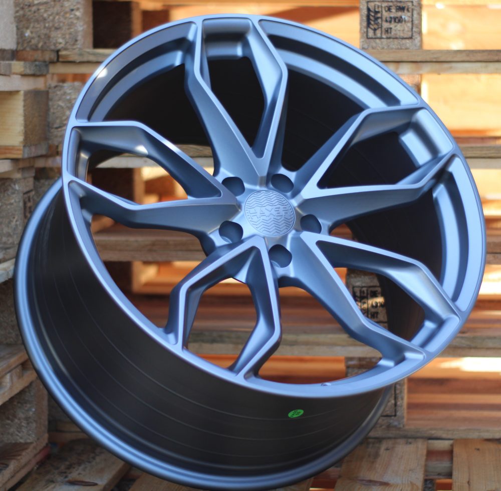 R21x10.5 5X120 ET 38 72.6 HX021 (3S104B) Gun Metal Half Matt (GMHM) For HAXER (K7) (HYBRID FORGED)