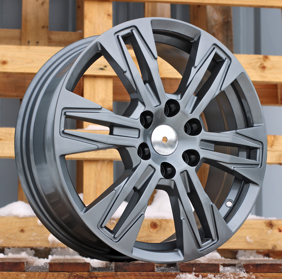 R17x6.5 6X120 ET 50 74.5 IN3606F Gun Metal (GM) For FORD (K8) (HYBRID FORGED (max 1200kg))