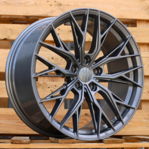 R19x8.5 5X112 ET 40 66.5 HX042 (IN0387) Gun Metal (GM) For HAXER (P1+K7)