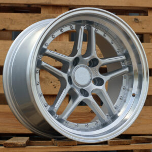 A5863_000000007575 R17x8.5 5X120 ET 20 74.1 A5863 Silver+Polished Lip (SP) For BMW (P) (Only Rear+Front)