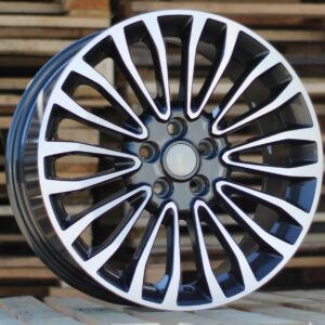 R18x8 5X108 ET 50 63.4 A1340 (INS0181) Grey Polished (MG) For FORD (K7)
