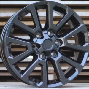B1072_000000007783 R17x7.5 6X139.7 ET 25 106.1 B1072 (H843F) Black Half Matt (BLHM) For TOYOT (Z6) (HYBRID FORGED)