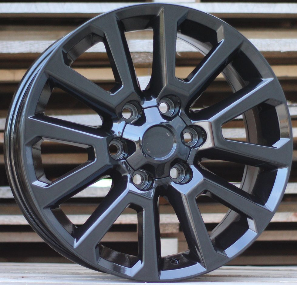 R17x7.5 6X139.7 ET 25 106.1 B1072 (H843F) Black (BL) For TOYOT (K8) (HYBRID FORGED)