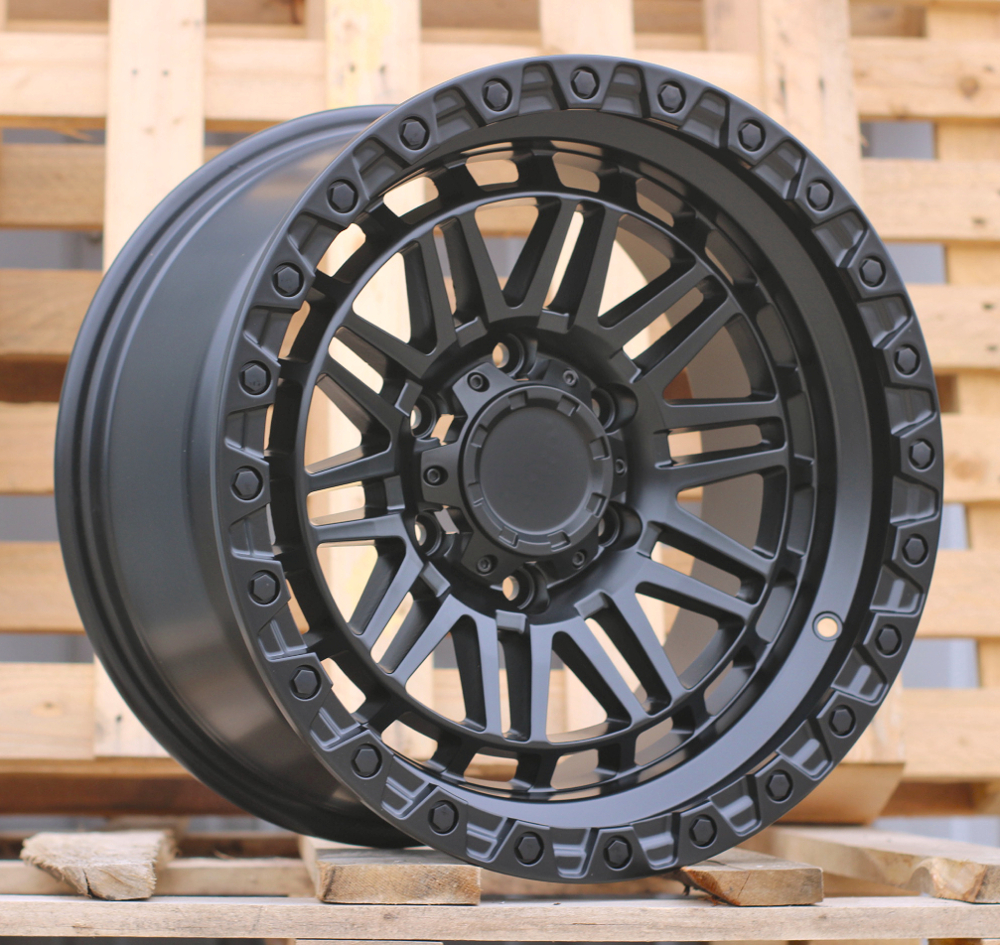 R17x9 6X139.7 ET 0 110.1 H972D Black Matt (BM) For 4X4 (Z5) (FUEL Style)