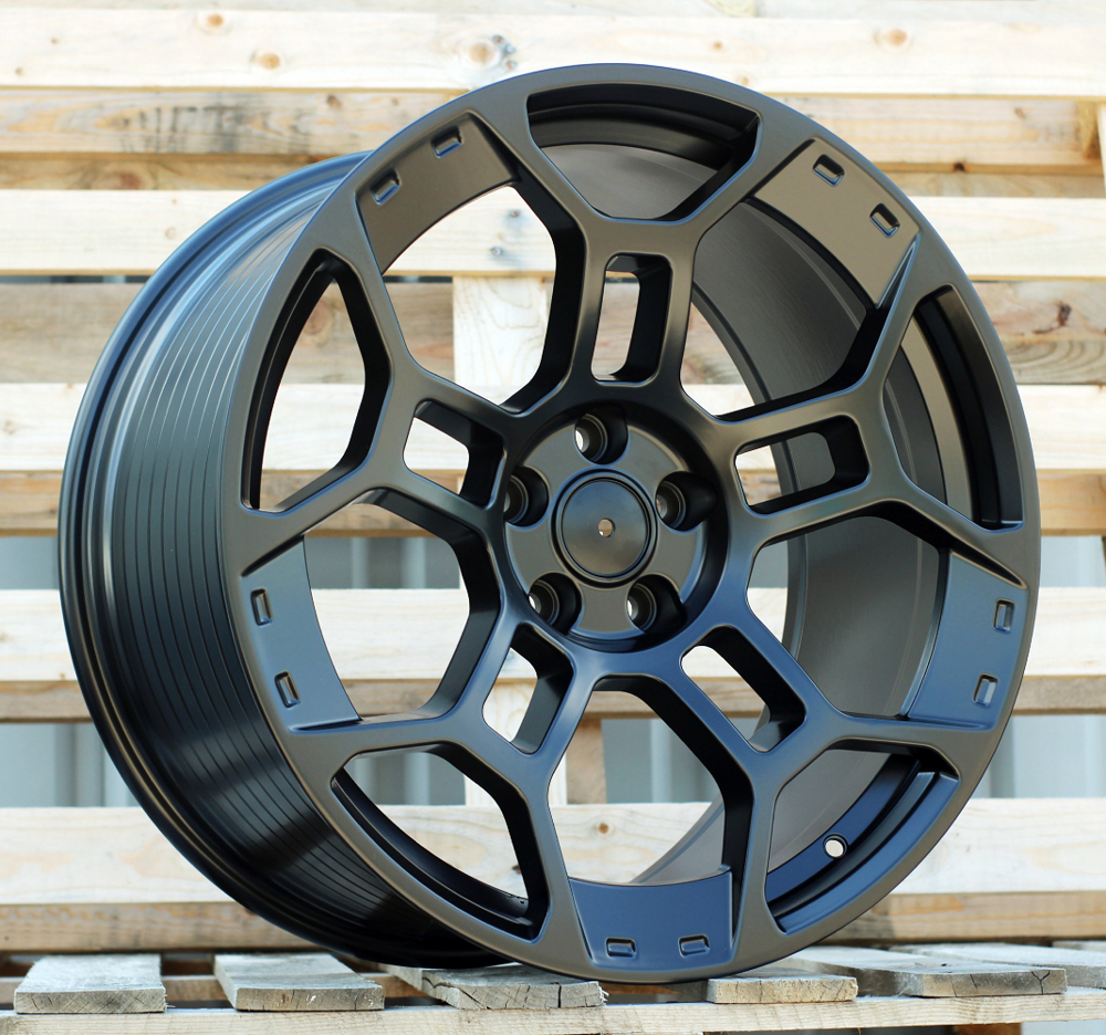 R20x9.5 5X114.3 ET 30 70.5 F3133 Black Half Matt (BLHM) For FORD (Z7) (MUSTANG HYBRID FORGED Front+Rear)