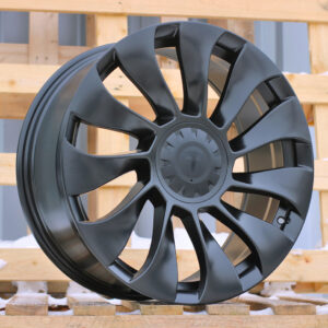 YS214_000000007858 R19x8.5 5X114.3 ET 38 64.1 YS214 (H3117F) Black Half Matt (BLHM) For TESLA (K7+Z6) (HYBRID FORGED (Model 3))