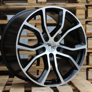 R21x11 5X130 ET 58 71.6 B5362 Black Polished (MB) For PORCH (K4) (Rear+Front)