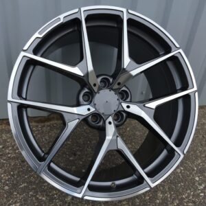 XE137_000000002286 R17x8 5X112 ET 40 66.6 XE137 Grey Polished (MG) For MER (R)