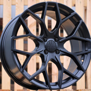 B1449_000000001583 R17x7.5 4X100 ET 25 60.1 B1449 Black Half Matt (BLHM) For SMART (Z4+P) (HAXER Front+Rear)