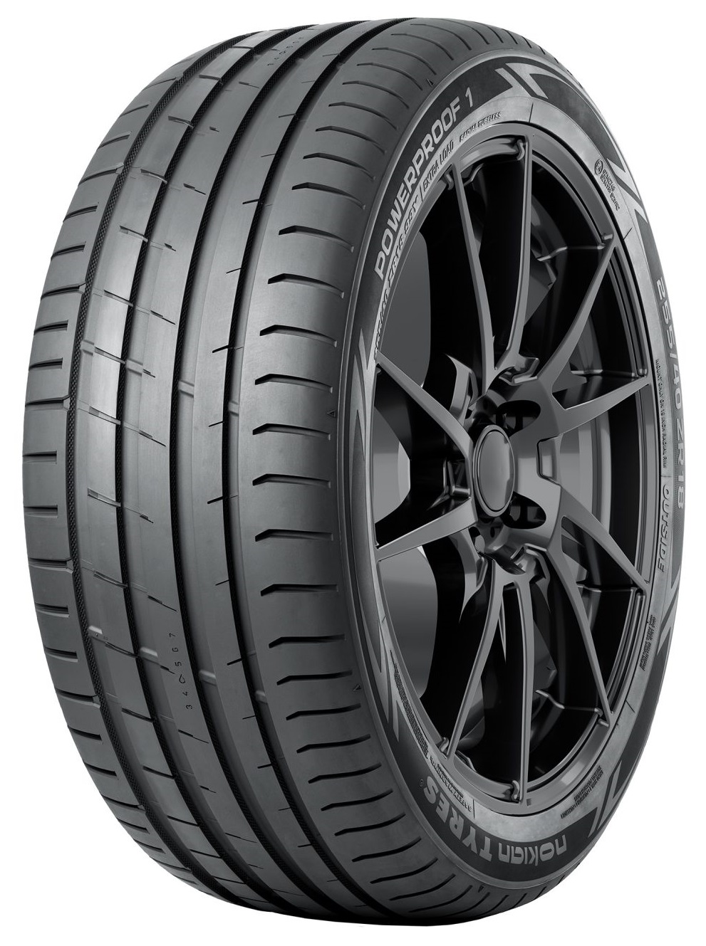 Nokian Powerproof 1 91Y XL 215/45/R17 Vasarinė