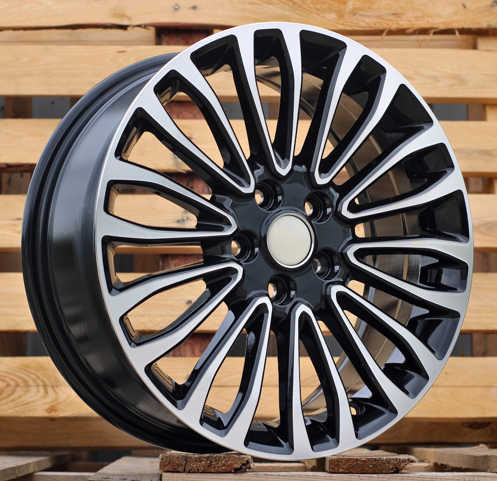 R17x7 5X108 ET 50 63.3 Y1158 Black Polished (MB) For FORD (L4+P)