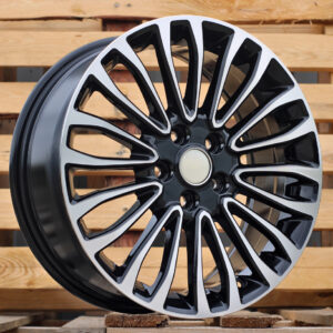 R17x7 5X108 ET 50 63.3 Y1158 Black Polished (MB) For FORD (L4+P)