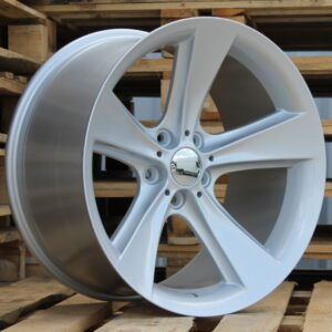 BK086_000000004264 R19x10 5X120 ET 14 74.1 BK086 Silver Shining (SS) For BMW (K2+K4) (Rear+Front)