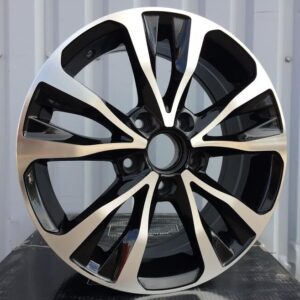 B5212_000000002301 R16x6.5 5X114.3 ET 40 60.1 B5212 Black Polished (MB) For TOYOT (R+P)
