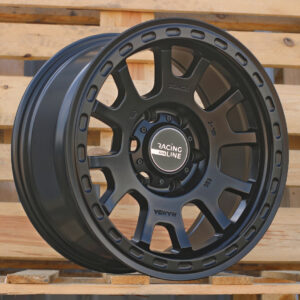 3S1102_000000004508 R17x8 6X139.7 ET 0 110.1 3S1102 Black Half Matt (BLHM) For 4X4 (D2) (HYBRID FORGED)