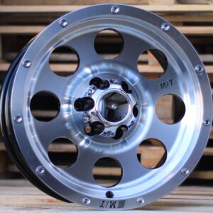 R16x8 6X114.3 ET 0 66.1 QC812 Black Polished (MB) For 4X4 (K7) ((AKC 65 Eur))