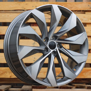 I1139_000000006273 R19x8 5X112 ET 41 57.1 I1139 Grey Polished (MG) For SKODA (Z5) (Kodiaq New Model)