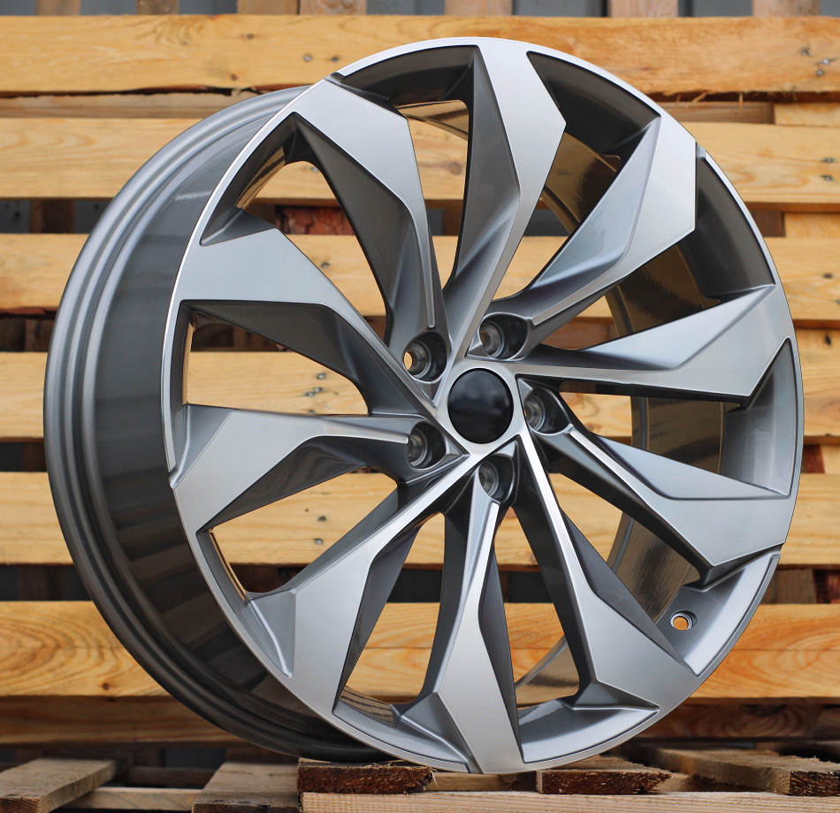 R19x8 5X112 ET 41 57.1 I1139 Grey Polished (MG) For SKODA (Z5) (Kodiaq New Model)
