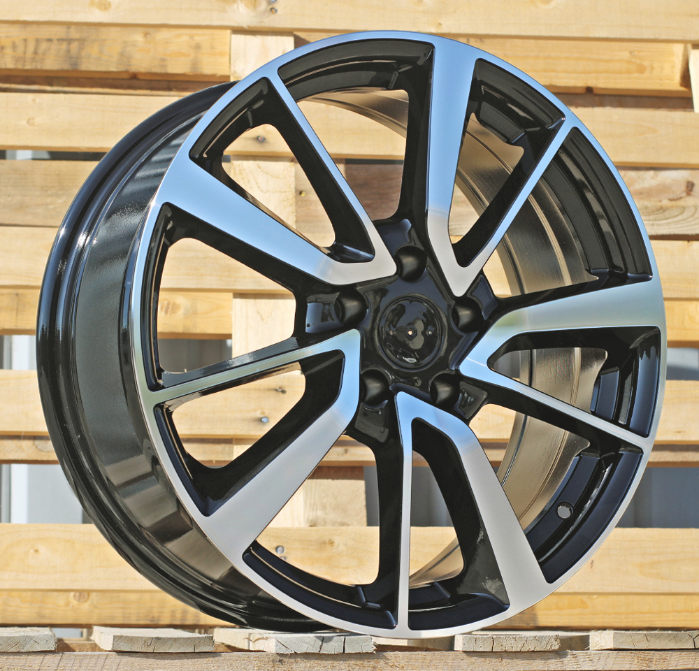 R18x7.5 5X114.3 ET 40 66.1 BY131 Black Polished (MB) For NISS (Z3)