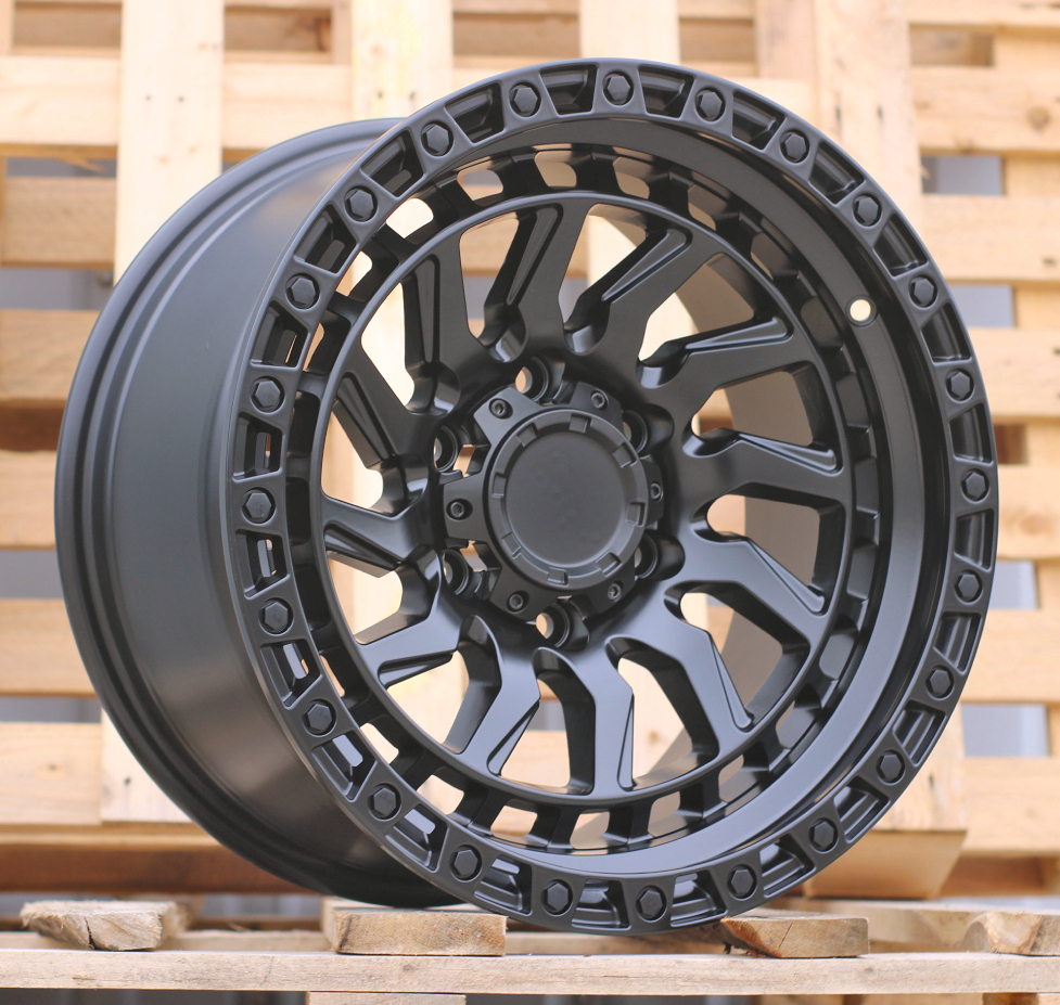 R17x9 6X139.7 ET 0 110.1 H973D Black Matt (BM) For 4X4 (Z5) (FUEL Style)