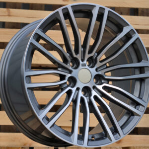 B1318_000000000674 R19x8.5 5X120 ET 33 72.6 B1318 Grey Polished (MG) For BMW (Z3) (Front+Rear)