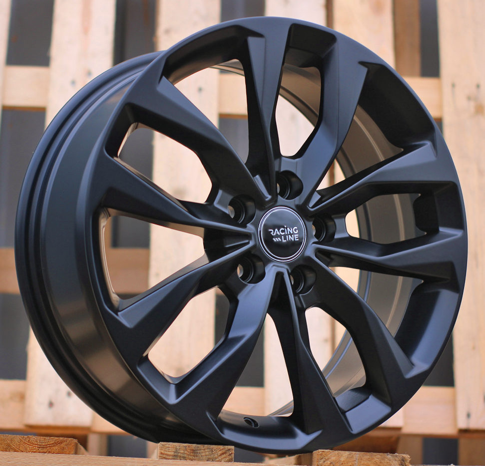 R17x7 5X108 ET 46 67.1 Y1144 Black Half Matt (BLHM) For RACIN (P)