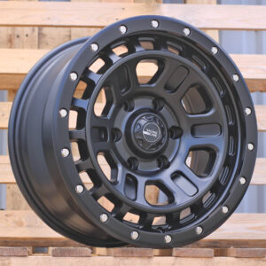 3S234_000000008529 R17x8.5 6X139.7 ET 15 106.1 3S234 Black Half Matt (BLHM) For 4X4 (R) (HYBRID FORGED)