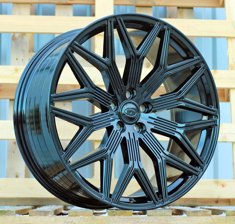 R23x10 5X120 ET 38 72.6 HF2175 Gloss Black (GB) For LAND (Z5) (HYBRID FORGED)