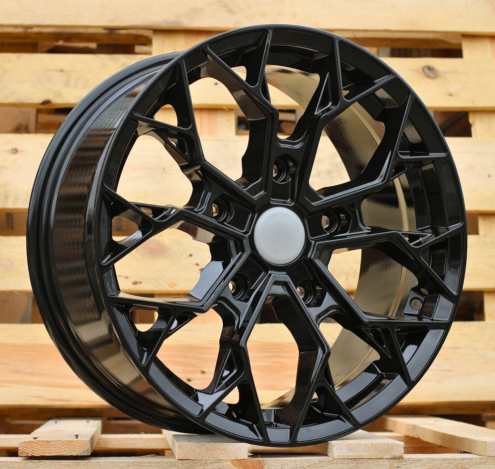 R18x8 5X160 ET 50 65.1 X348 Gloss Black (GB) For FORD (P2) (HYBRID FORGED 1050KG)