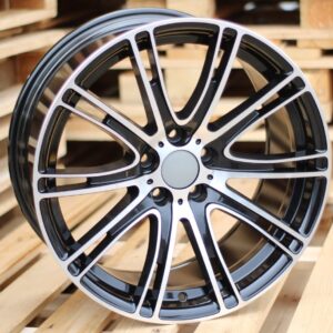 BY599_000000000360 R19x8.5 5X112 ET 25 66.6 BY599 Black Polished (MB) For BMW (K7) ((AKC 70 Eur))