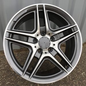 SSA02_000000001683 R17x7.5 5X112 ET 45 66.6 SSA02 Grey Polished (MG) For MER (Z2) ((AKC 80 Eur))