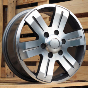 BK562_000000000714 R16x7 6X130 ET 55 84.1 BK562 Grey Polished (MG) For MER (P) ((max 1400kg))