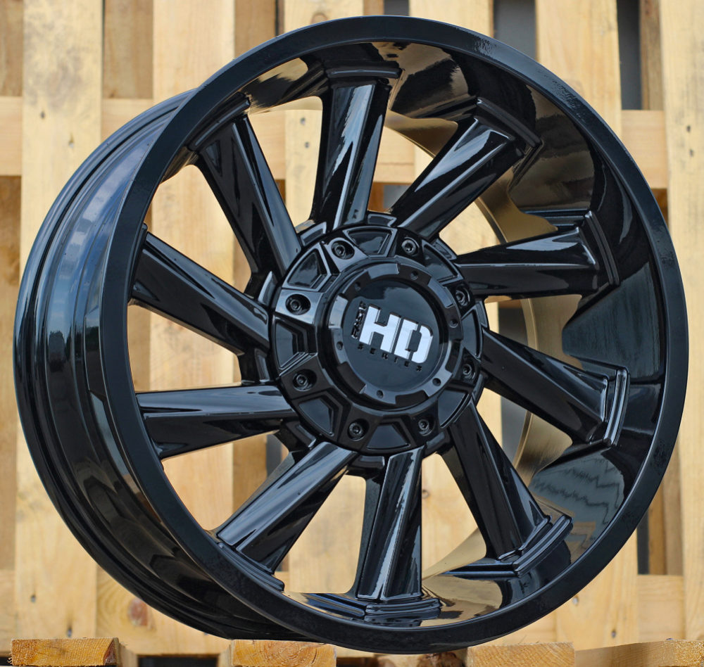R18x9 6X139.7 ET 0 110.1 B1323 Black (BL) For 4X4 (Z1) (Black+Milling)